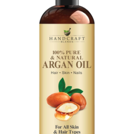 Aceite de argán 100% puro y natural (Piel, cabello y uñas) Hand Craft Blends 236ml